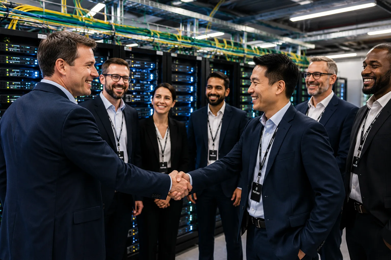 We deliver: bare-metal racks in a Tier III data center